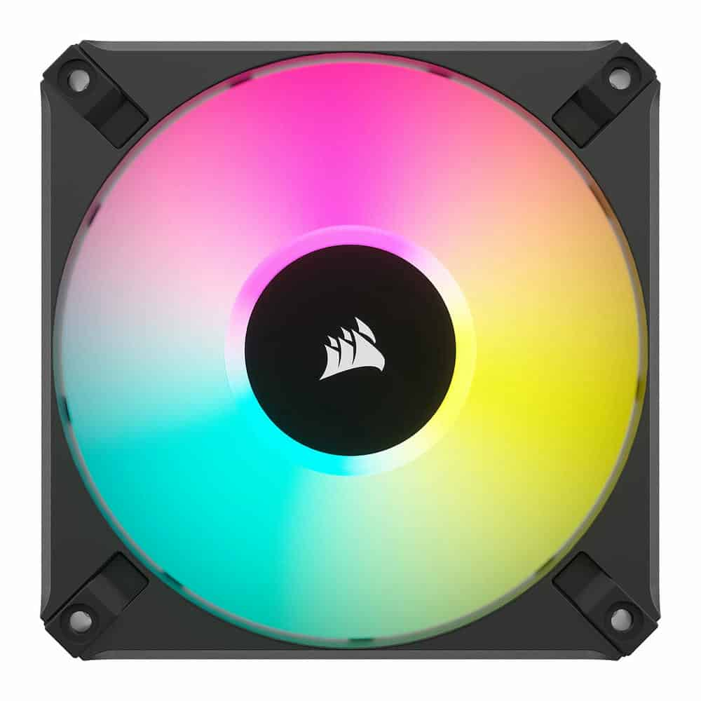 (image for) Corsair iCUE AF120 RGB ELITE Black 120mm 1 Fan Expansion Pack